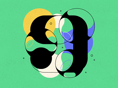 9 36days 36daysoftype bubble type bubbles numbers type typography