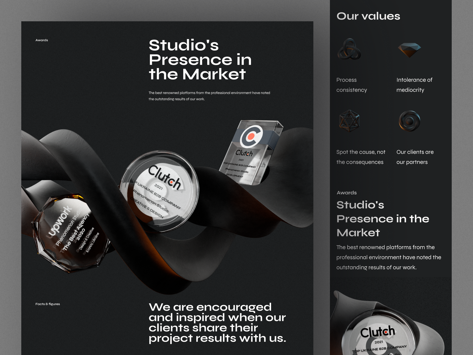 Phenomenon Studio Website by Phenomenon Studio on Dribbble