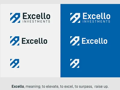 Excello brand and identity brand identity brand identity design branding graphic graphics identity design logo logo design