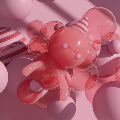 COSAS 3d c4d character illustration monsters octane octanerender render