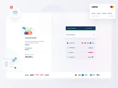 Online Payment Platform banking branding clean component minimal payment payment app payment form payment method ui uikit ux web design website