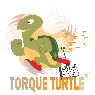 Torque Turtle design graphic design icon illustrator logo logo design vector