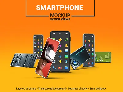 Smartphone Mockup Mobile Phone abstract mobile mobile phone mockup phone smartphone