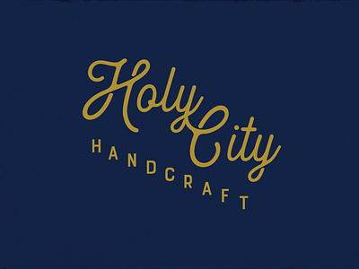 Holy City Handcraft - IV branding charleston design holy city logo vector