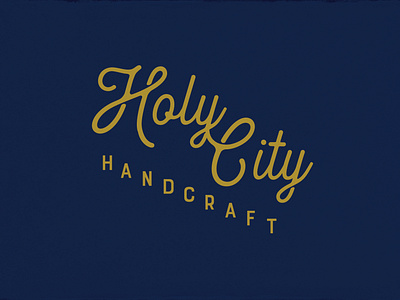 Holy City Handcraft - IV branding charleston design holy city logo vector