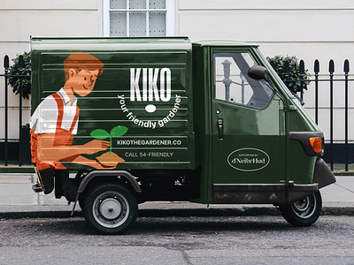 Kiko’s Vehicle Branding app branding childlike customize editor friendly fun illsut illustration illustration art light platform vector illustration