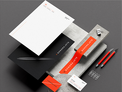 Sonora Jets air airplane brand branding design flight icon jet logo mark packaging stationery