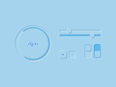 Neumorphic UI kit 2021 app button design fresh minimal minimalism neumorph neumorphic neumorphism neumorphism ui skeumorphic skeumorphism trend ui ux web