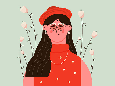 SUMMER 2d character art character design characterdesign characters cute art cute illustration design illustration potrait