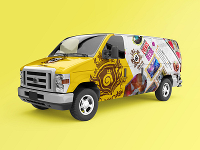 Abinibi Events - Vehicle Wrap Design artwork brand design branding design graphic design graphicdesign mockup design promotional design vehicle branding vehicle mockup vehicle wrap wrap design