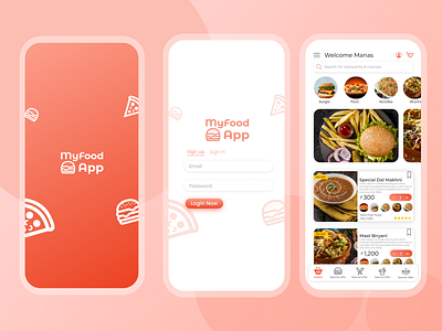 Food Mobile App adobexd burgerking design figma figmadesign food food and drink food app food apps food illustration food mobile app foodie mobile app ui ux