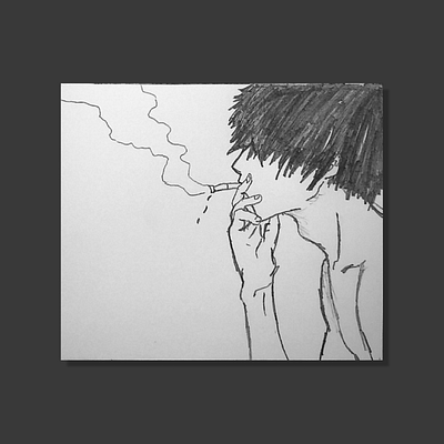 Smoker Sketch art artist artwork design sketch