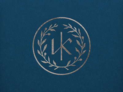 Kastra Elion crest greek k logo monogram olive