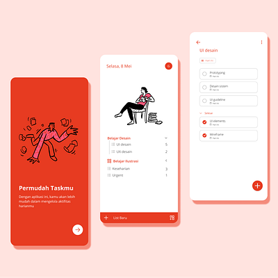 Todo App figma indonesia mobile ui todoapp ui