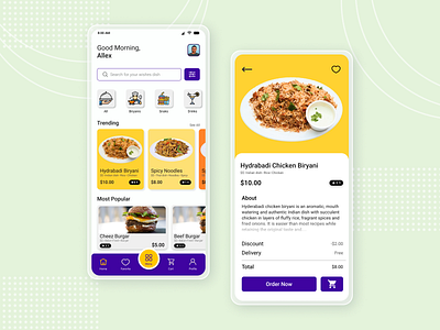 Restaurant App UI biryani burger food ordering food ordering app foodorder noodles product design restaurant restaurant app ui ui design uidesign uiux user experience user interface design userexperiencedesign userinterface ux uxdesign uxui