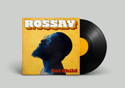 Lettering for RO$$A¥'s "Soul Child" Album album art design graphic design lettering