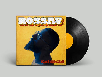 Lettering for RO$$A¥'s "Soul Child" Album album art design graphic design lettering