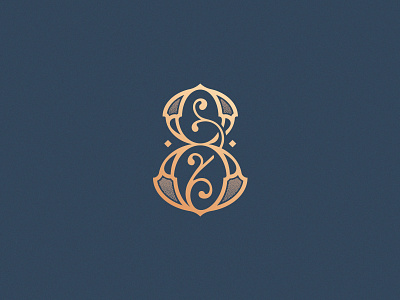 Number 8 36daysoftype 36daysoftype08 custom made decorative design design challenge eight lettering logo monogram number 8 ornamental typogaphy vector