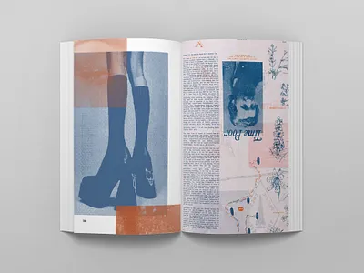 500 Page Book: Riso Design book design design icon illustration minimal typography