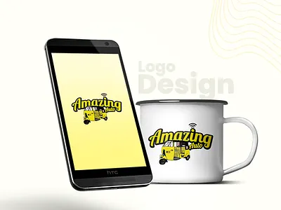 Logo Design for the famous Amazing Auto design logo logo design logotype mockup