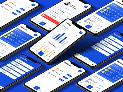 Estimates & Invoicing Application appdesign casestudy crunchers dribbble estimates invoicing iphone mobile application shot uiux uxui