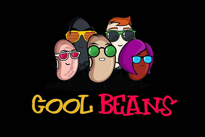 Cool Beans Logo Design adobeillustrator branding characterdesign design graphic design illustration logo logodesign vector