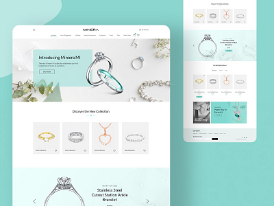 Minera Website Design design ui ux website design website designing