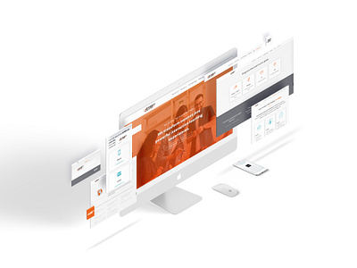 AIM90 Website Design brand branding clean design graphic design graphicdesign identity logo minimal typography ui user interface design userinterface ux web webdesign website website design