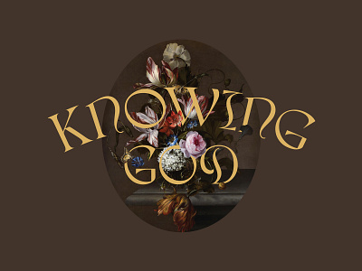 Knowing God Retreat Conference design typography