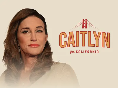 Caitlyn Jenner For Governor american caitlyn california election governor kardashian political political art political design political logo vote