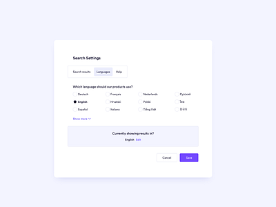 Language Search Settings UI Design daily ui dailyui ildiesign search search ui search ui design ui ui design ui design daily ui pattern ui practice ux ux design