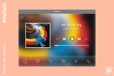 Daily UI Challenge day 34 - Car Interface dailyui dailyuichallenge