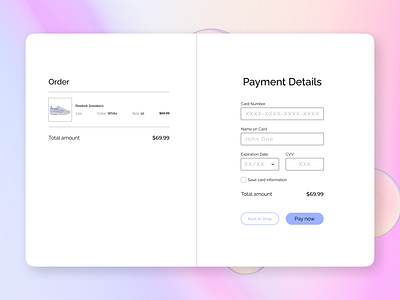 Credit Card Checkout credit card checkout dailyui 002 design figma forms payment ui web