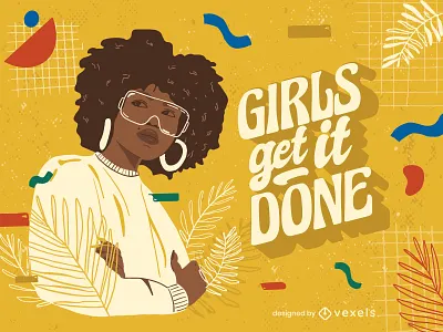 Feminism design feminism feminist illustration vector woman woman power