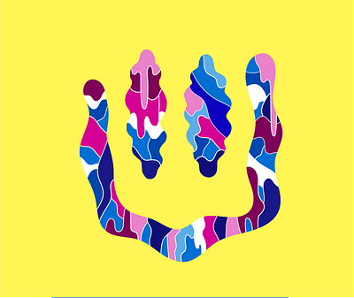 Grin and bear it melt psychedelia psychedelic smile smiley smiley face
