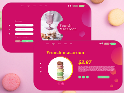 Yummy things figma figmadesign minimal minimalism minimalistic product page productdesign register form registration site design typography ui ux web web designer web ui webdesign website design xd yummy