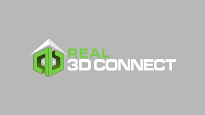 Real 3d Channel art logo