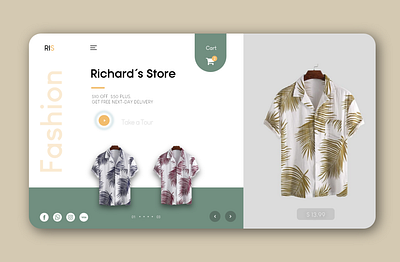 Diseño Web de Tienda de Ropa branding clean clothes designer ui ux