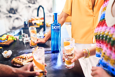SKYY® Vodka | LGBTQ+ Photoshoot alcohol banner ads branding design graphic design key visual lgbtq lifestyle photography portrait photography product photography social ads