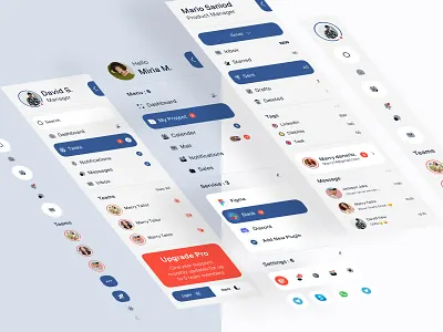 Sidebar Navigation app clean design designer light menu nav bar navbar navigations popular sidebar sidebar navigations trend trending trendy ui ui design uidesigner uiux uiuxdesigner