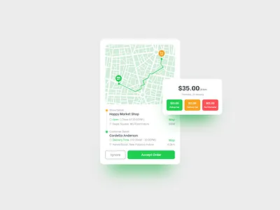 Delivery map card design app app design card cartoon creative delivery design location location app location pin location tracker map payment track tracks ui ui ux uidesign uiux