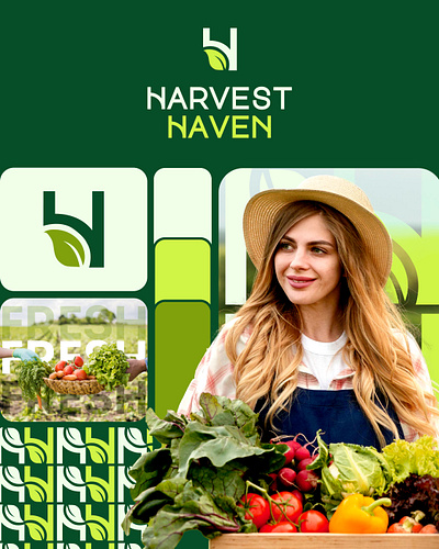 Harvest Haven Brand Identity branding graphic design logo