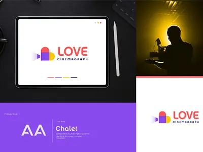 Love Cinemagraph adobe adobe illustrator branding creativelogo design fiverr freelancer graphic design illustration logo logo design logoexcellent minimal logo photoshop typography ui upwork