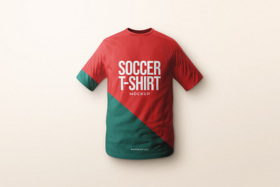 Soccer T-Shirt Mockup 3d