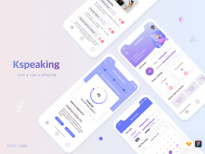 Kspeaking : Talk like a local Korean with Kspeaking! design thinking interaction design prototype ui uidesign uiux usertesting ux uxdesigner wireframe