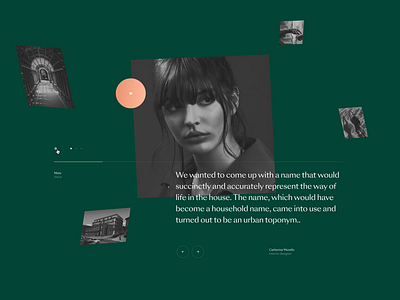 Sretenka | House — Concept 1. branding clean concept design desktop dribbble grid house idaproject inspiration interface layout layouts luxury modern real estate typography ui ux website