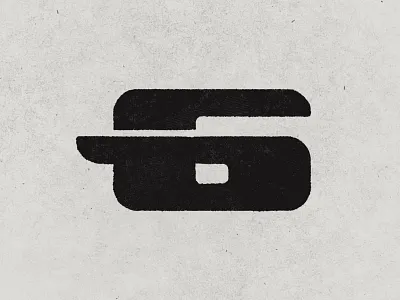 No. 6 - 36 Days of Type 6 brandidentity branding brandmark custom logo design identity identity designer lettering logo logo design logo designer mark number symbol designer texture type typography