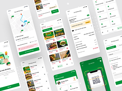 Snack House Mobile App - Food Delivery app breaf delivery figma food free freebie mobile order snack house tracking xd