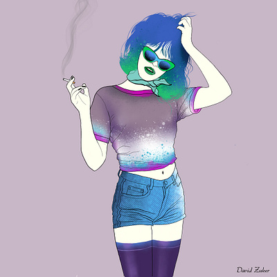 Smoke drawingart drawings illustration illustration art procreate procreate app procreate art procreateapp