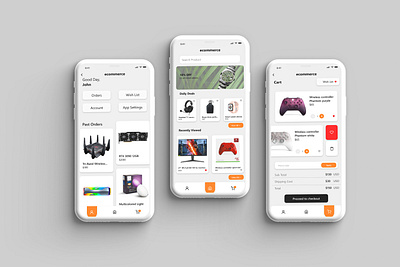 E-Commerce App app basic design ecommerce ecommerce app ecommerce design minimal mobile app modern shop shopping app trending ui